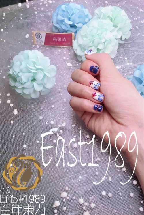  青花美甲怎么做？保定東方技工學(xué)校教你巧做美甲！